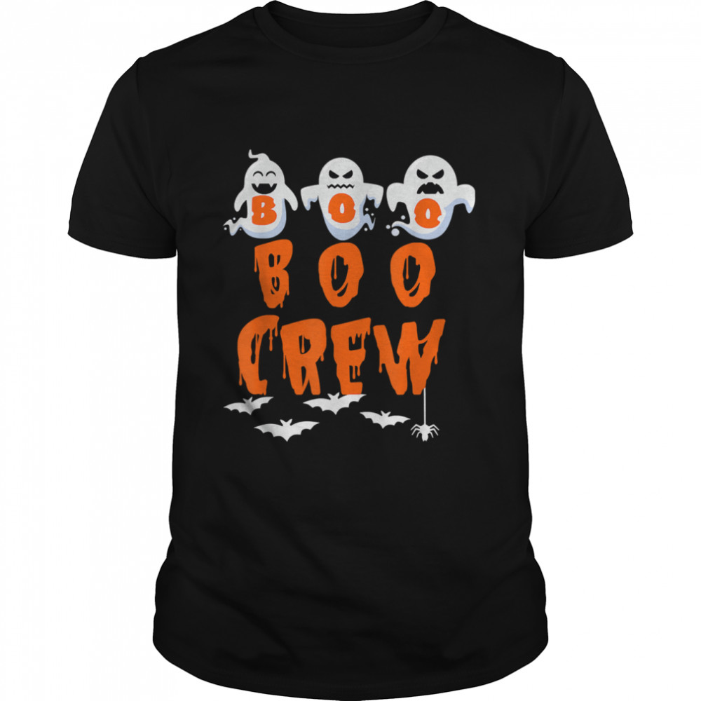 Boos Crews Halloweens Ghosts Costumes T-Shirts