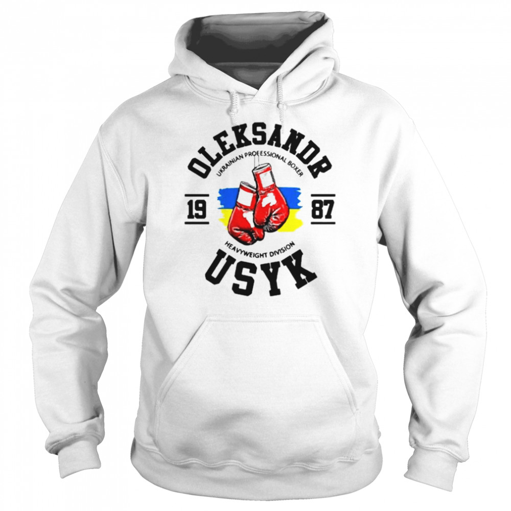 Oleksandr Usyk 1987 Ukrainian professional boxer shirt Unisex Hoodie