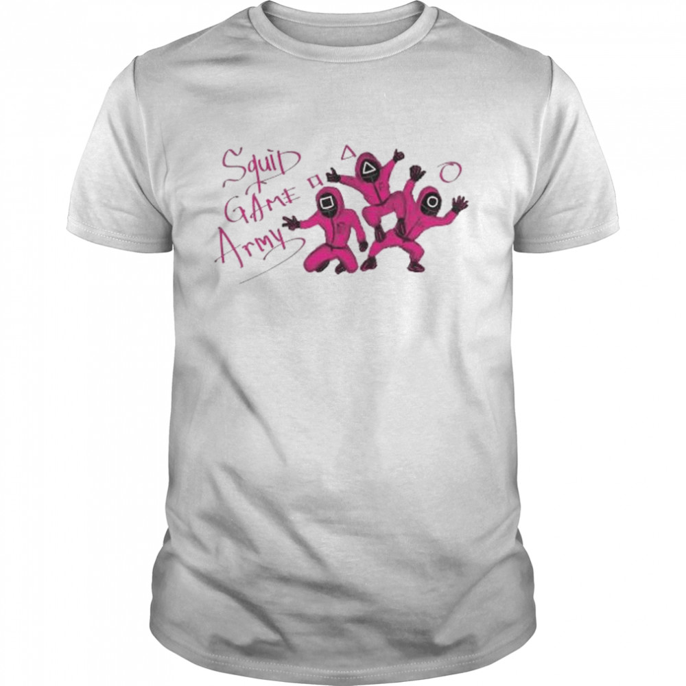 Squid game army pink shirt Classic Men's T-shirt