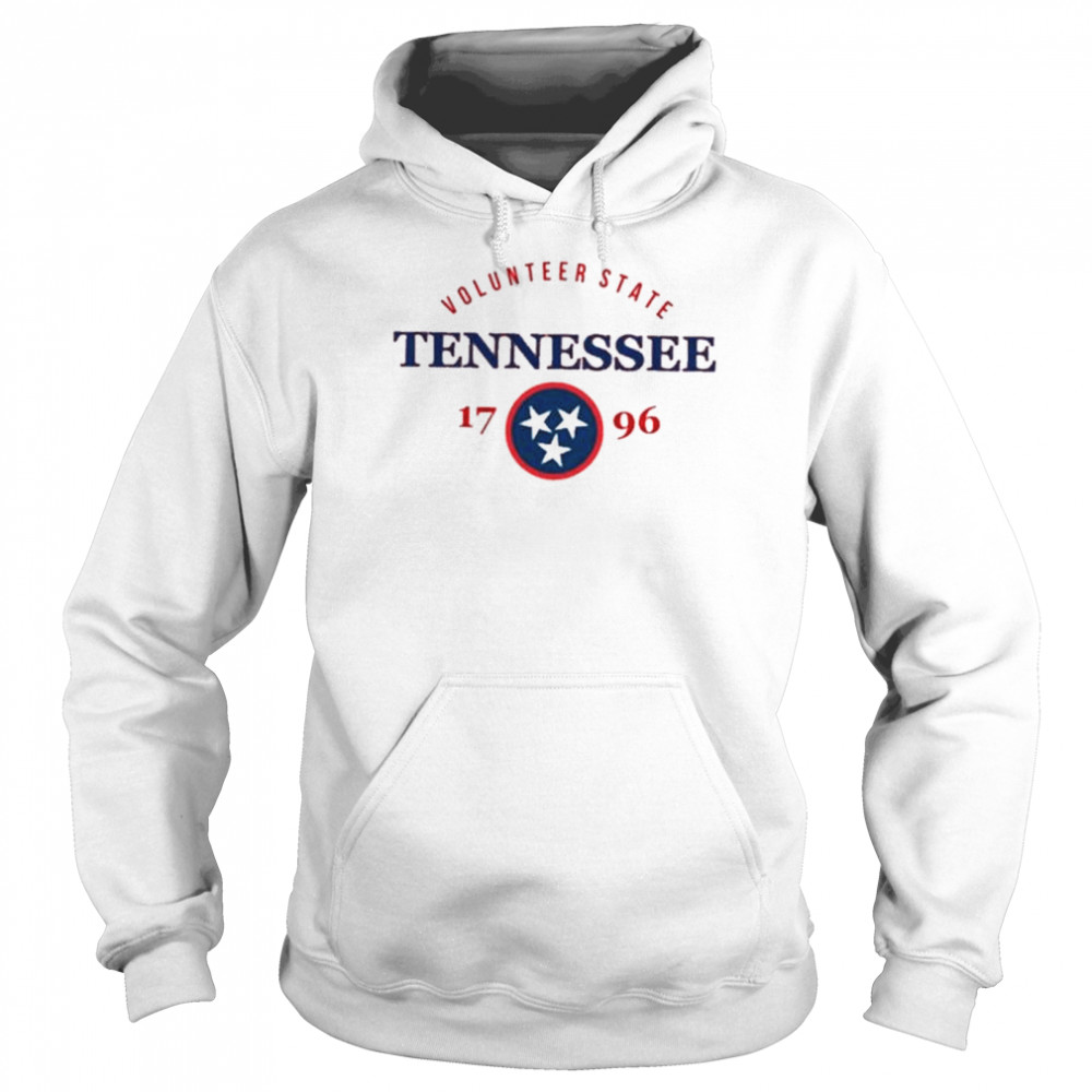 Volunteer state tennessee 1796 shirt Unisex Hoodie