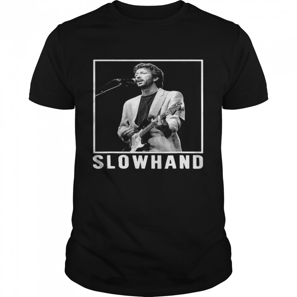 Eric Clapton Slowhand Music Legend Vintage Shirts