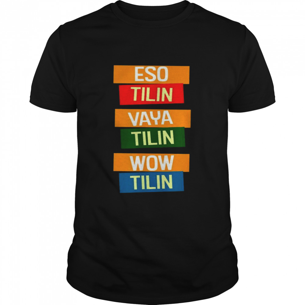 Eso Tilin camisa graciosa de meme viral de redes sociales Shirts