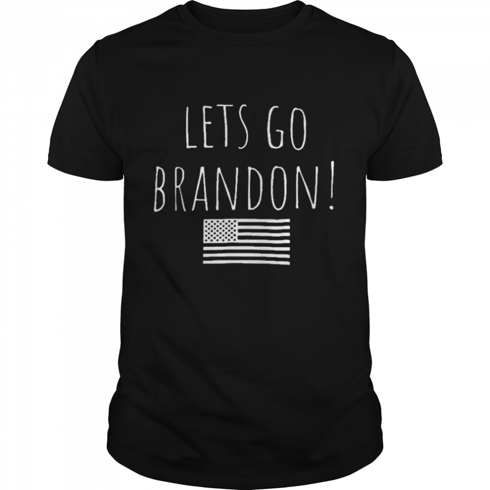 Lets go brandon fake news again shirts