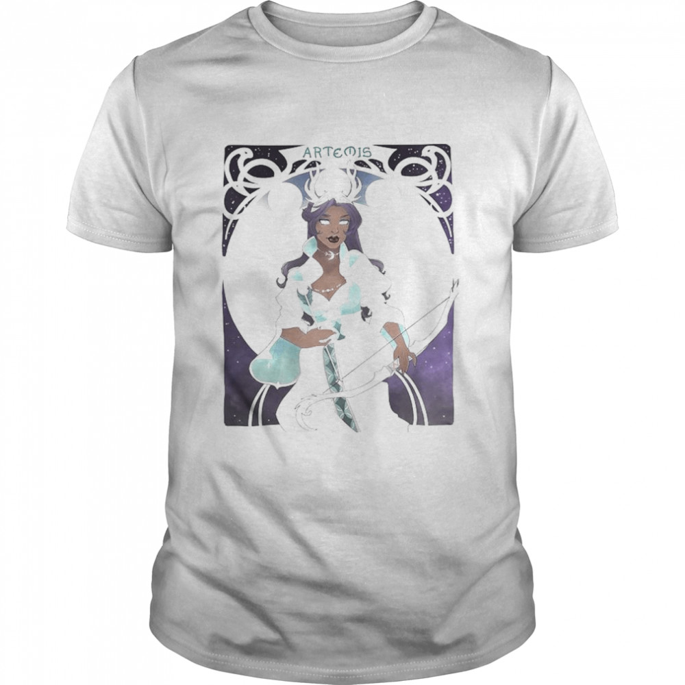 Art Nouveau Artemis shirts