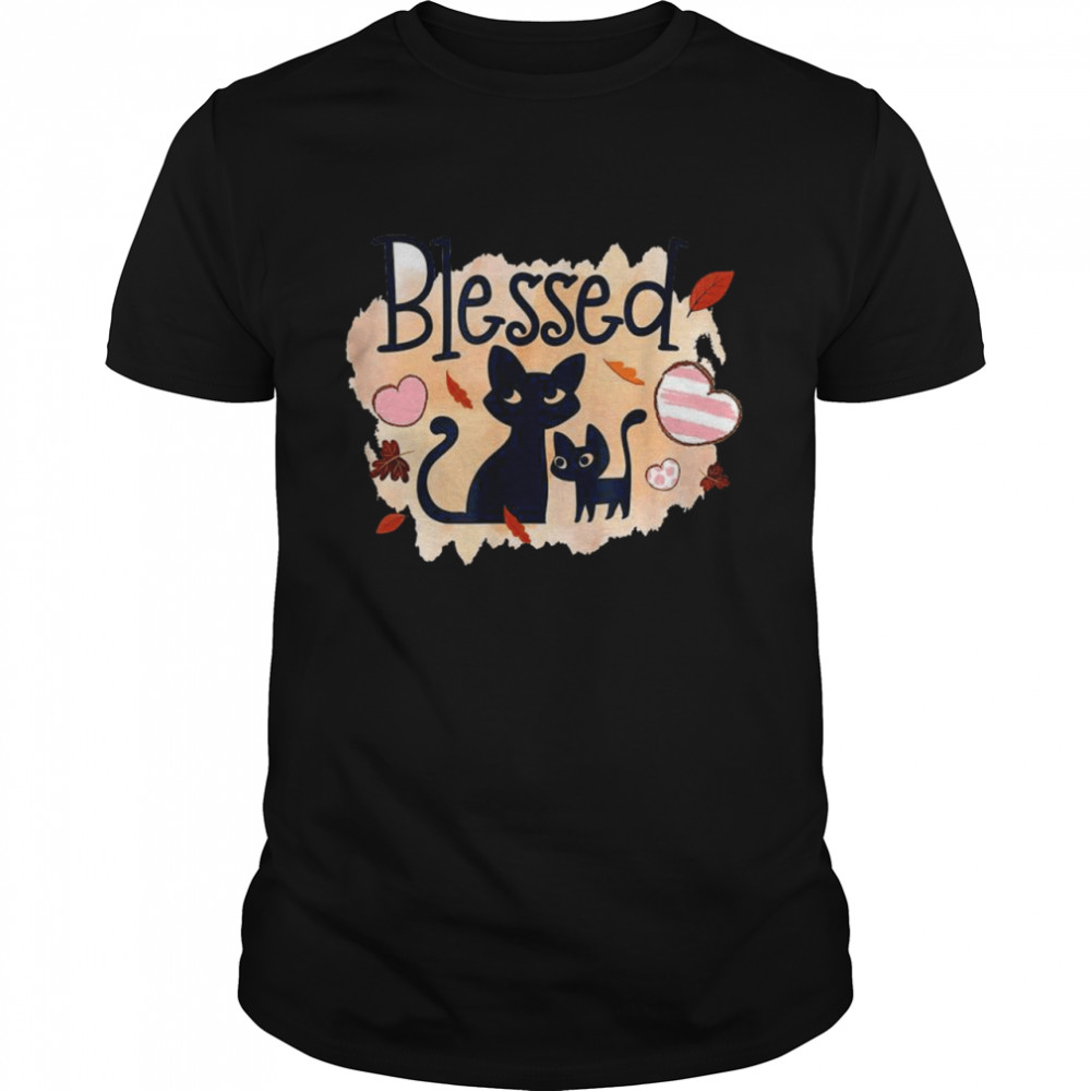 Cat Halloween Blessed Shirts
