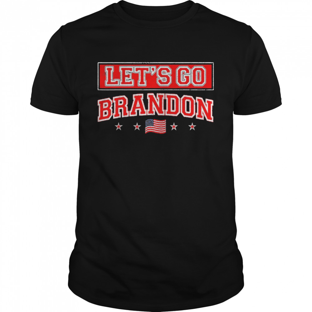 Lets’s go Brandon impeach Biden flag US shirts