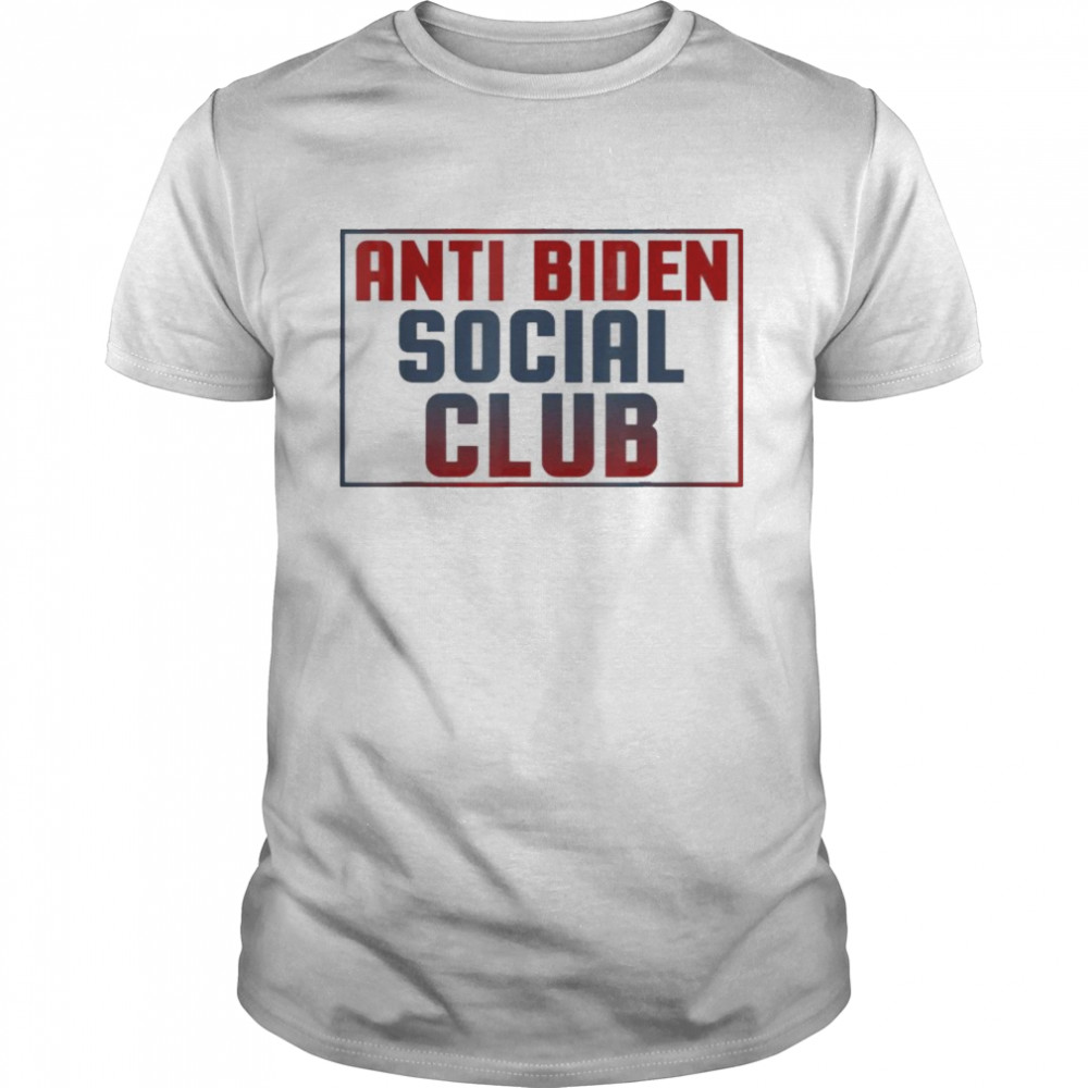 The Anti Biden Social Club Tee  Classic Men's T-shirt