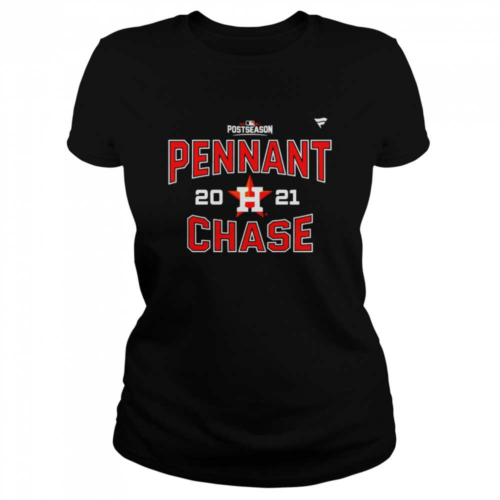 Original houston Astros 2021 postseason pennant chase shirt Classic Women's T-shirt