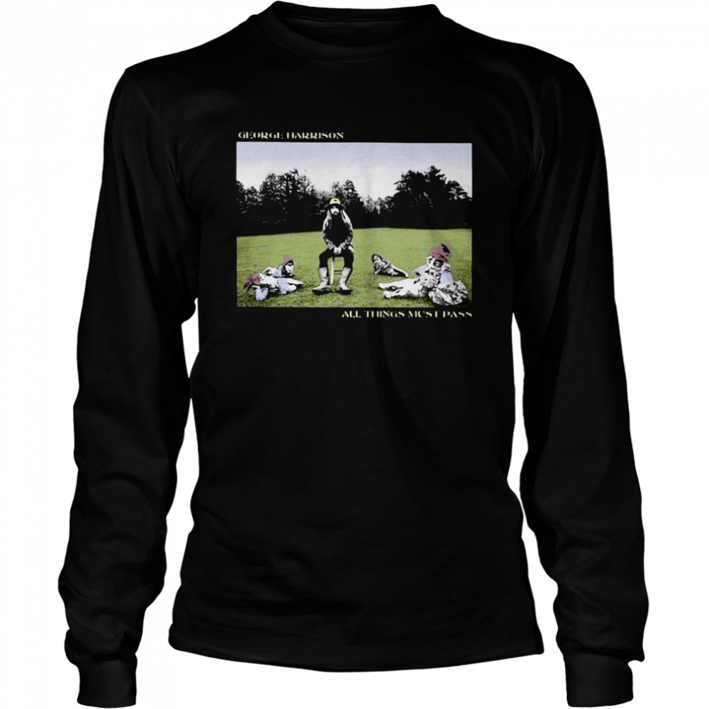 George Harrison All Things Must Pass  Long Sleeved T-shirt