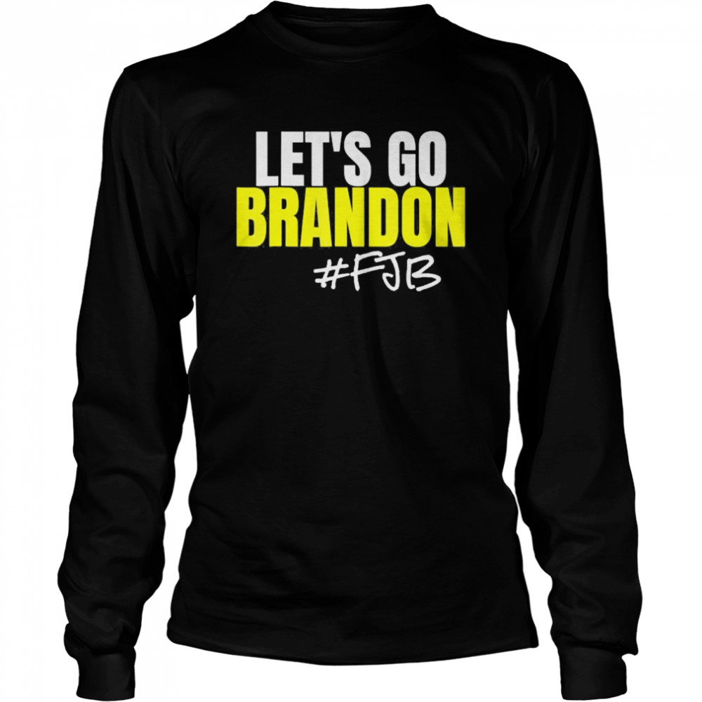let’s go brandon biden jb chant t-shirt Long Sleeved T-shirt