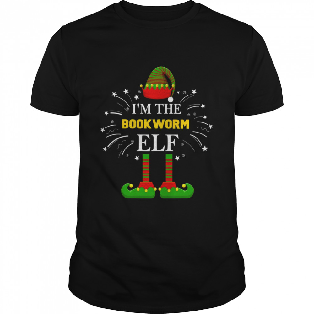 I’m The Bookworm Elf Family Matching Group Weihnachtskostüm Langarmshirt Shirt