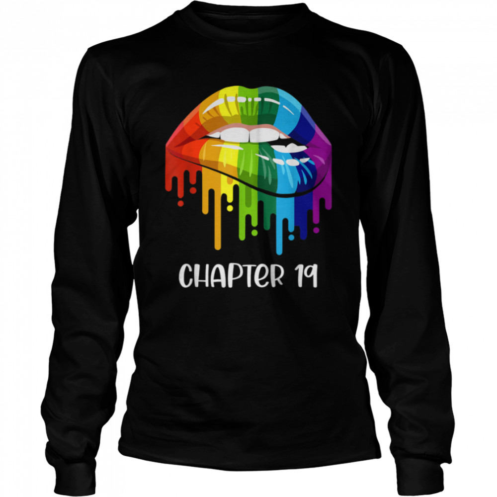 LGBT just married engaged Lesbian Mrs & Mrs est. 19 T- B09JYTXBX1 Long Sleeved T-shirt