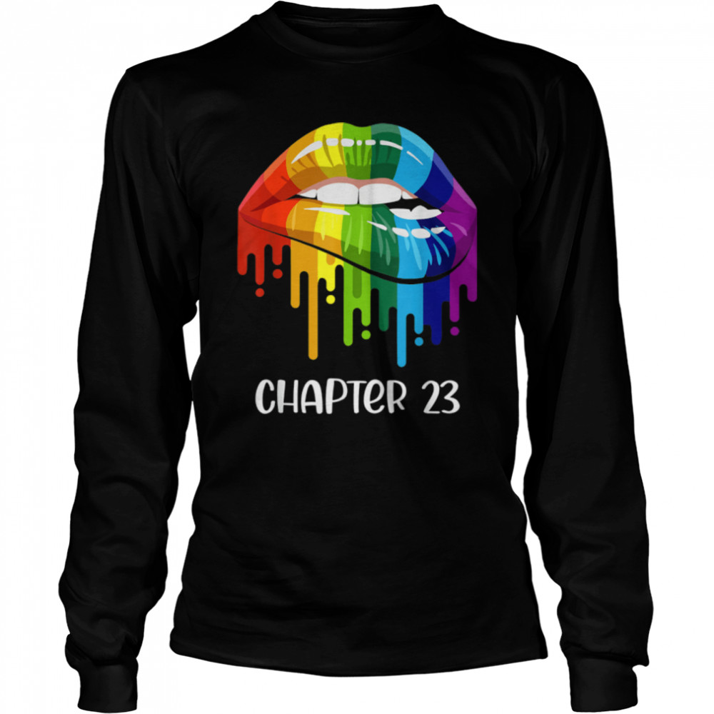 LGBT just married engaged Lesbian Mrs & Mrs est. 23 T- B09JYN2CD5 Long Sleeved T-shirt