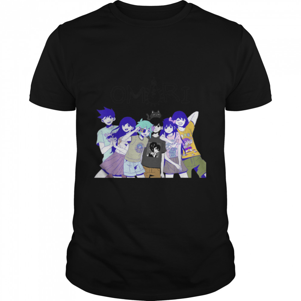 Retro Omori Japan Classic Arts Anime Seasons Omoris Gamers T- B09JZF2KT1 Classic Men's T-shirt