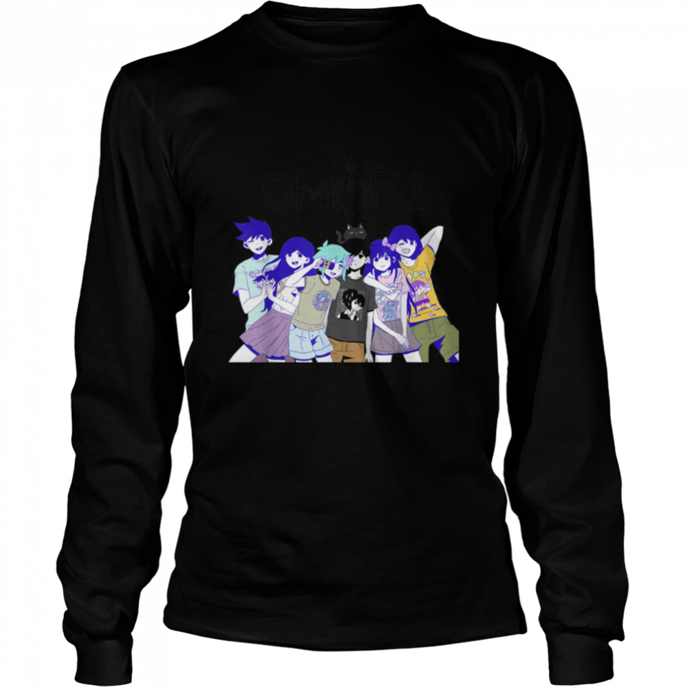 Retro Omori Japan Classic Arts Anime Seasons Omoris Gamers T- B09JZF2KT1 Long Sleeved T-shirt