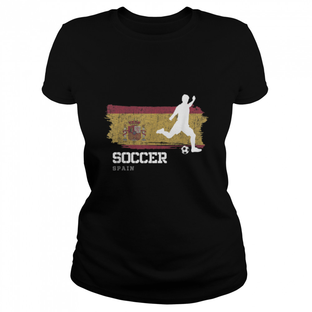 Soccer South Sudan Flag Football Team Soccer Player T- B09JZZ76L2 Classic Women's T-shirt