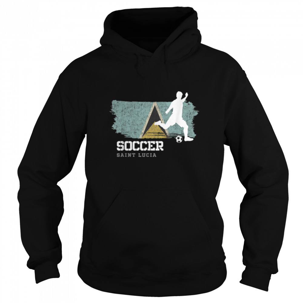 Soccer St. Kittis & Nevis Flag Football Team Soccer Player T- B09K1T17L3 Unisex Hoodie