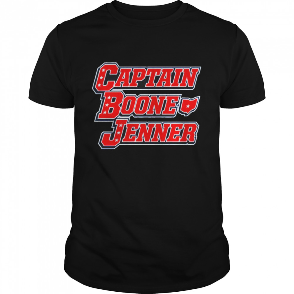 Captain Boone Jenner Columbus Blue Jackets shirts