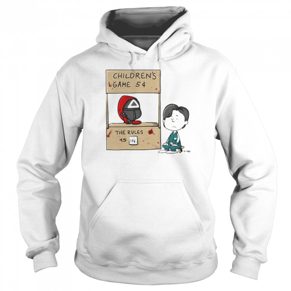 children’s game the rules is in Squid Game shirt Unisex Hoodie