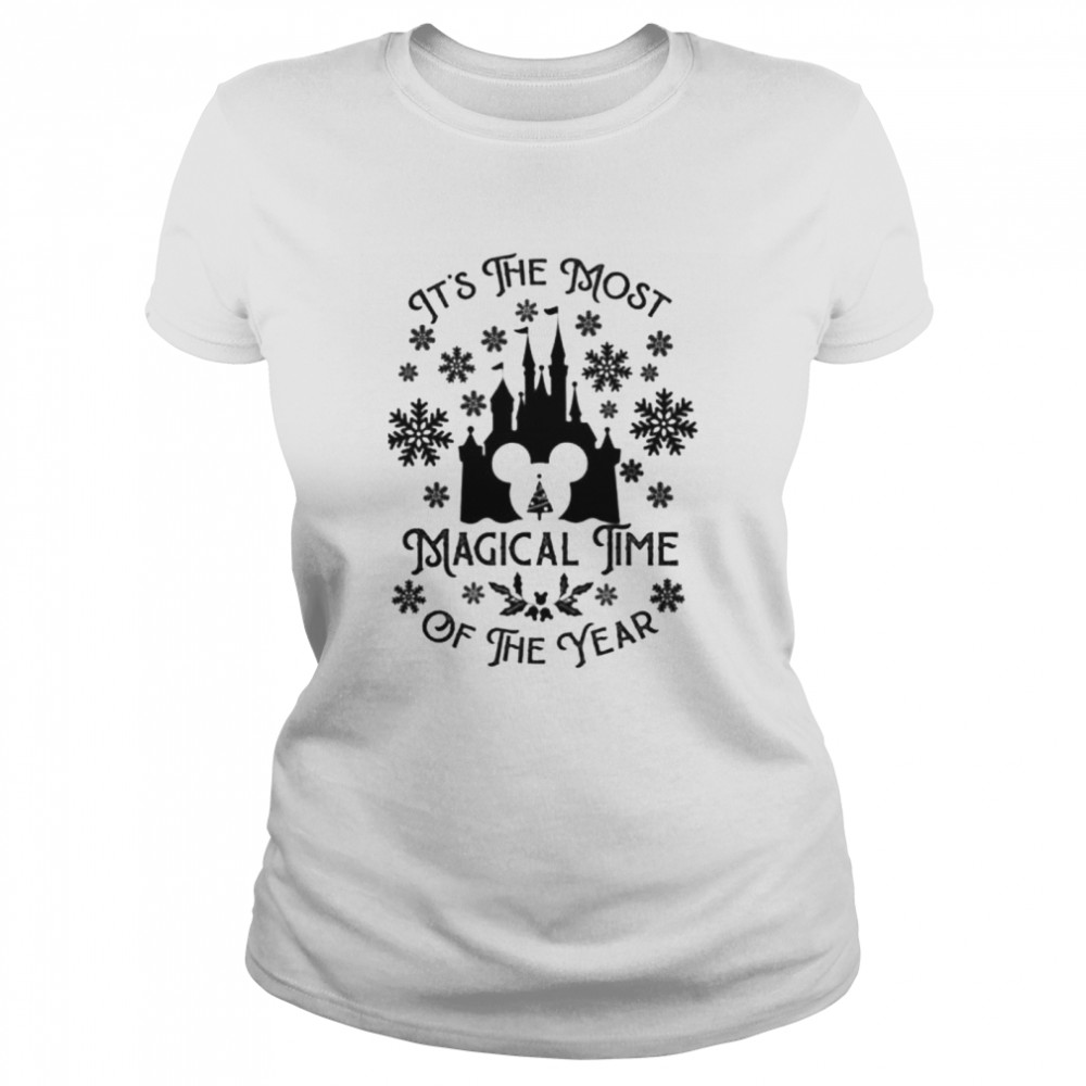 Disney It’s the most magical time of the year Christmas shirt Classic Women's T-shirt