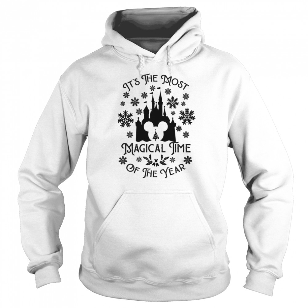 Disney It’s the most magical time of the year Christmas shirt Unisex Hoodie