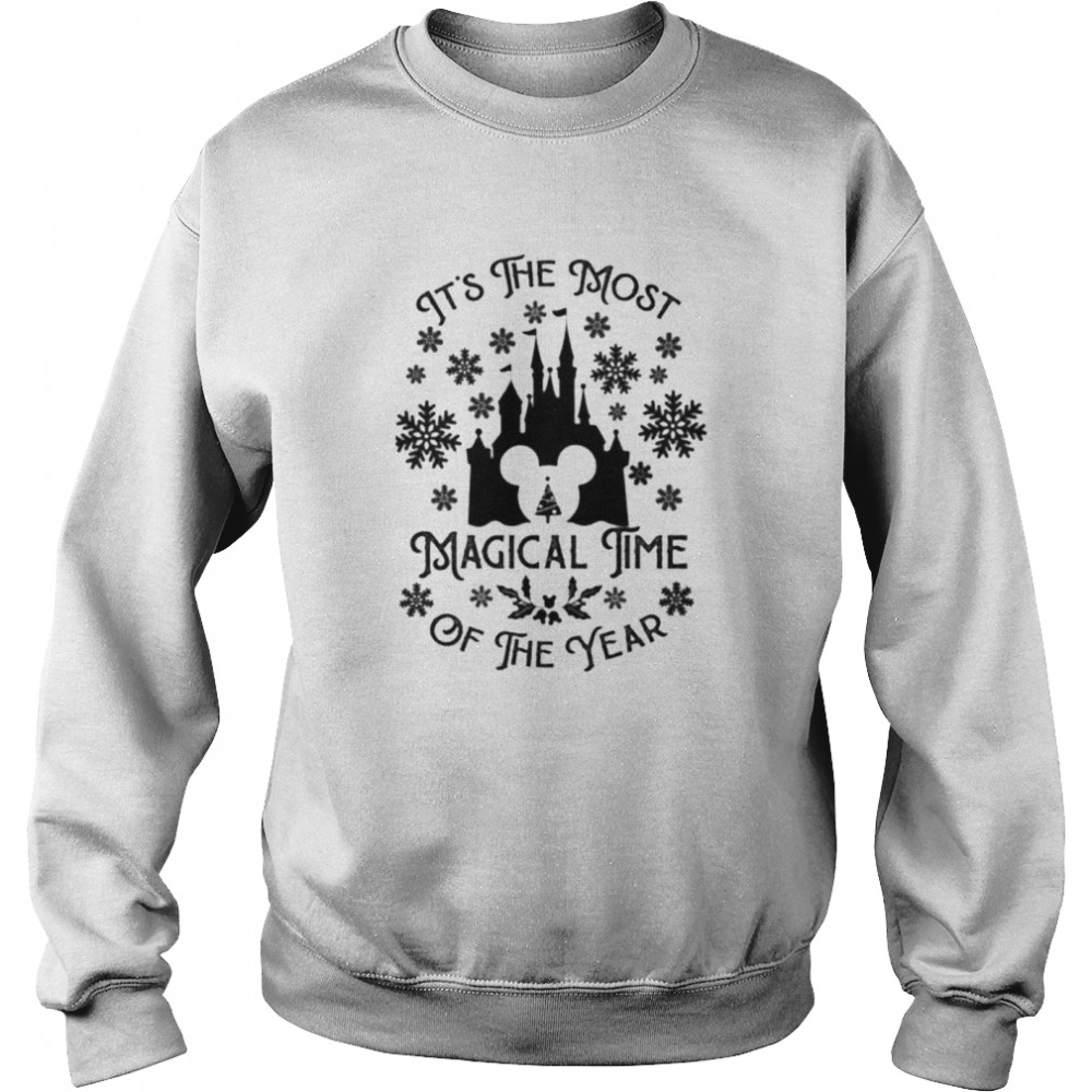 Disney It’s the most magical time of the year Christmas shirt Unisex Sweatshirt