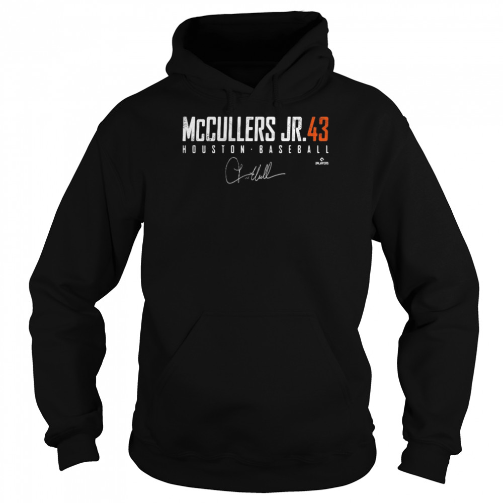 Lance McCullers Jr 43 Houston Astros Baseball Signature Unisex Hoodie