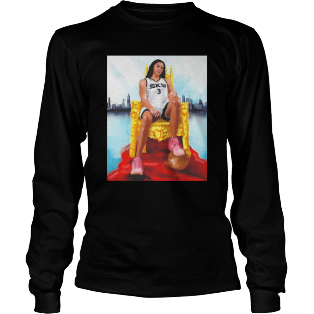 Official Candace Parker 2021 Wnba Champion Long Sleeved T-shirt