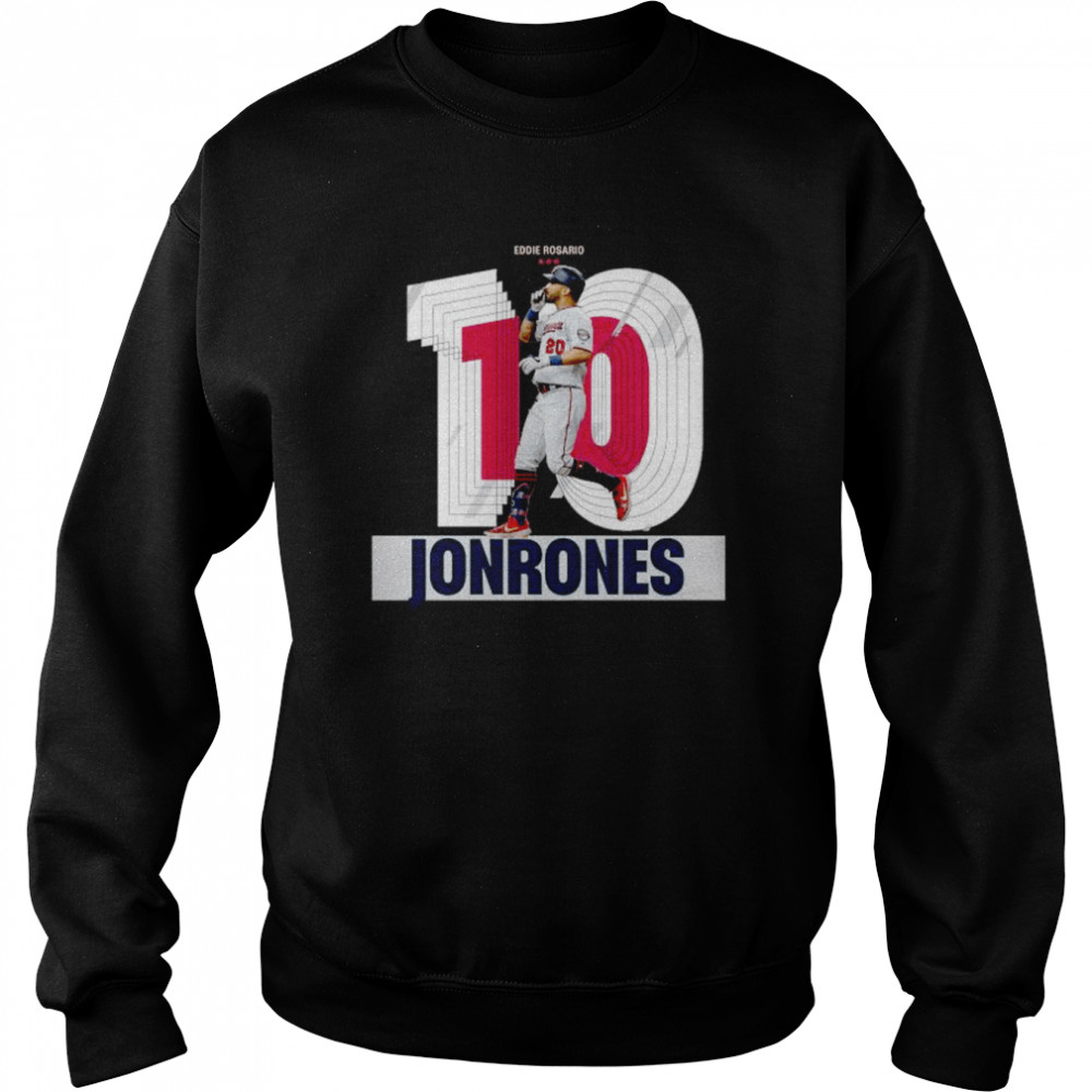 Original 20 Eddie Rosario Atlanta Braves 2021 National League Champions MVP T- Unisex Sweatshirt