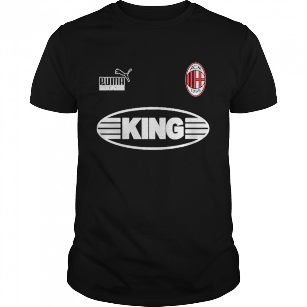 Puma Ac Milan King Jersey Football Heritage T- Classic Men's T-shirt