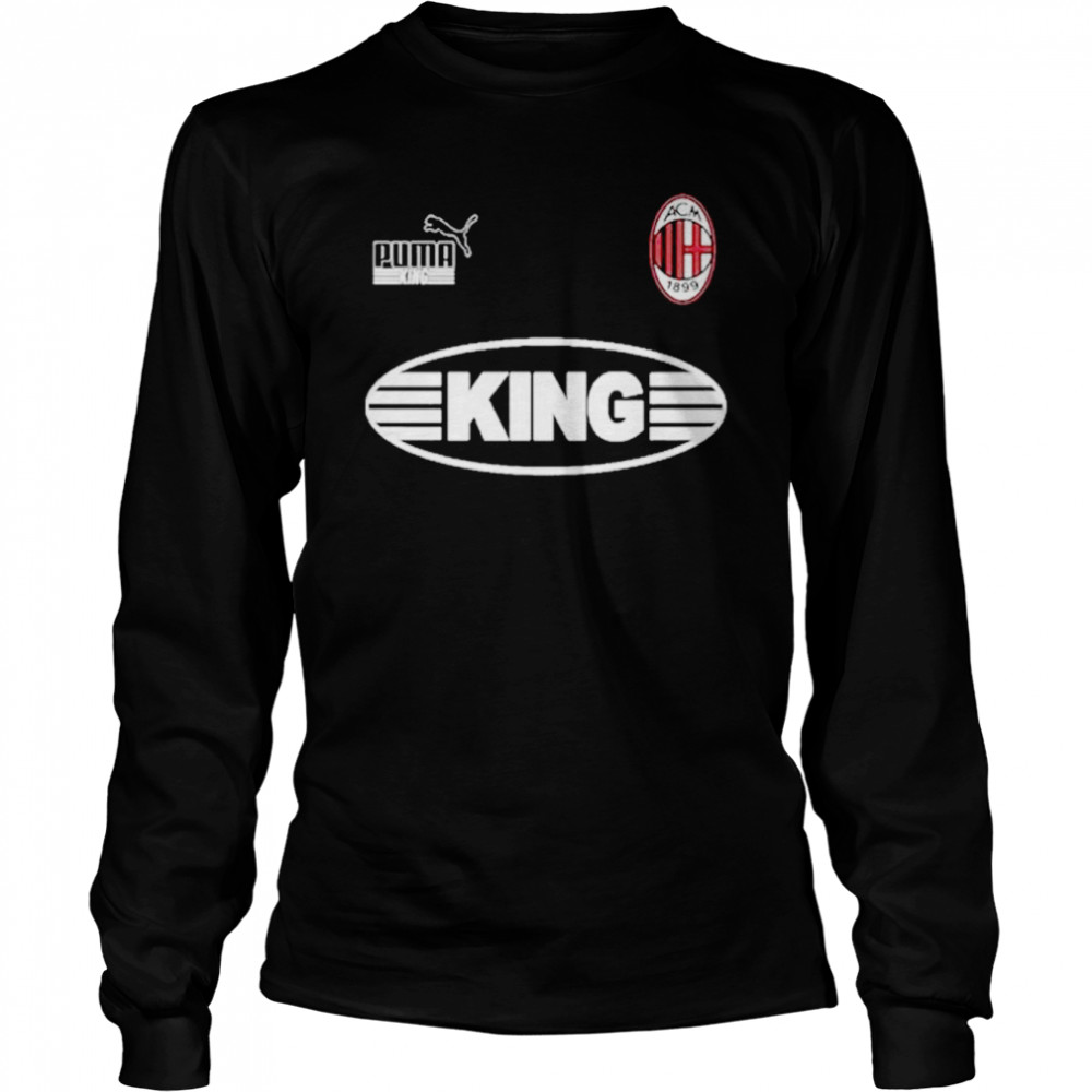 Puma Ac Milan King Jersey Football Heritage T- Long Sleeved T-shirt