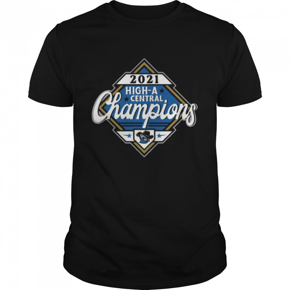 Quad Cities River Bandits High A central 2021 Championship T- Classic Men's T-shirt