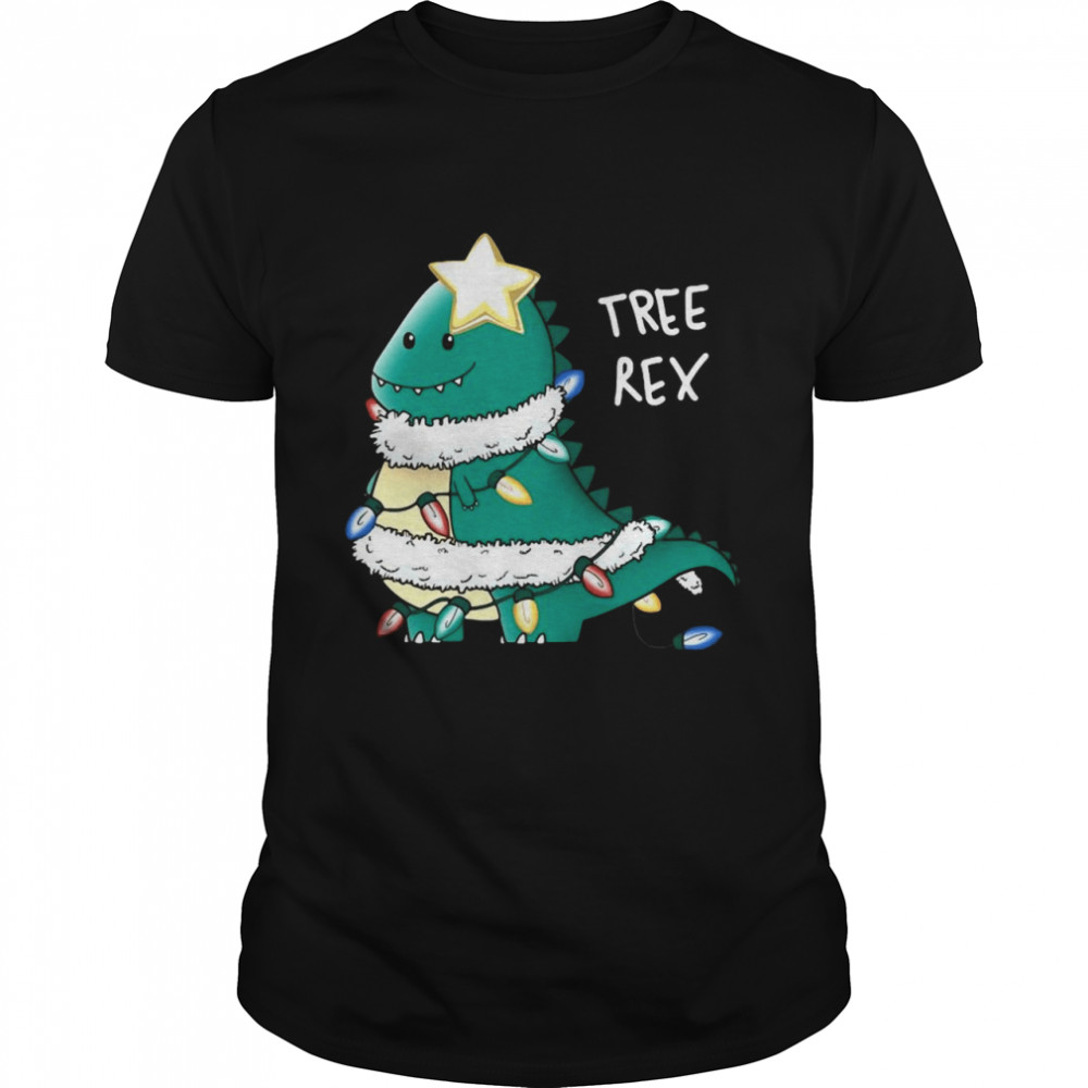 Tree-Rex Classic Dinosaur Christmas Sweater T-shirt Classic Men's T-shirt