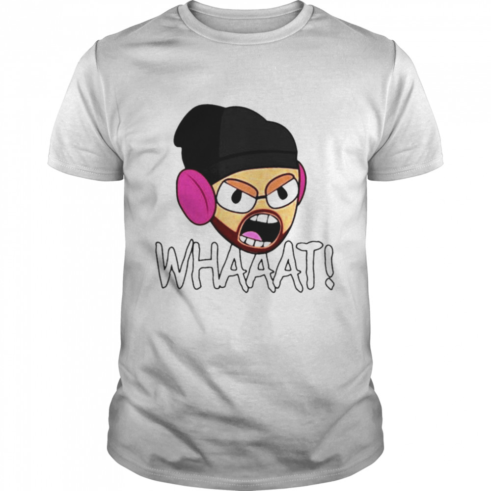 Wolfy Playz whaaat shirt Classic Men's T-shirt