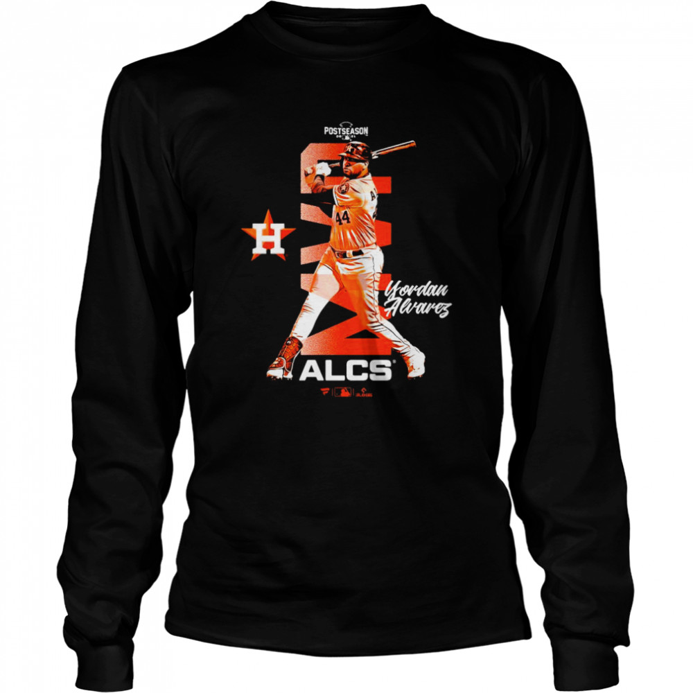 Yordan Alvarez Postseason 2021 ALCS Houston Astros Long Sleeved T-shirt