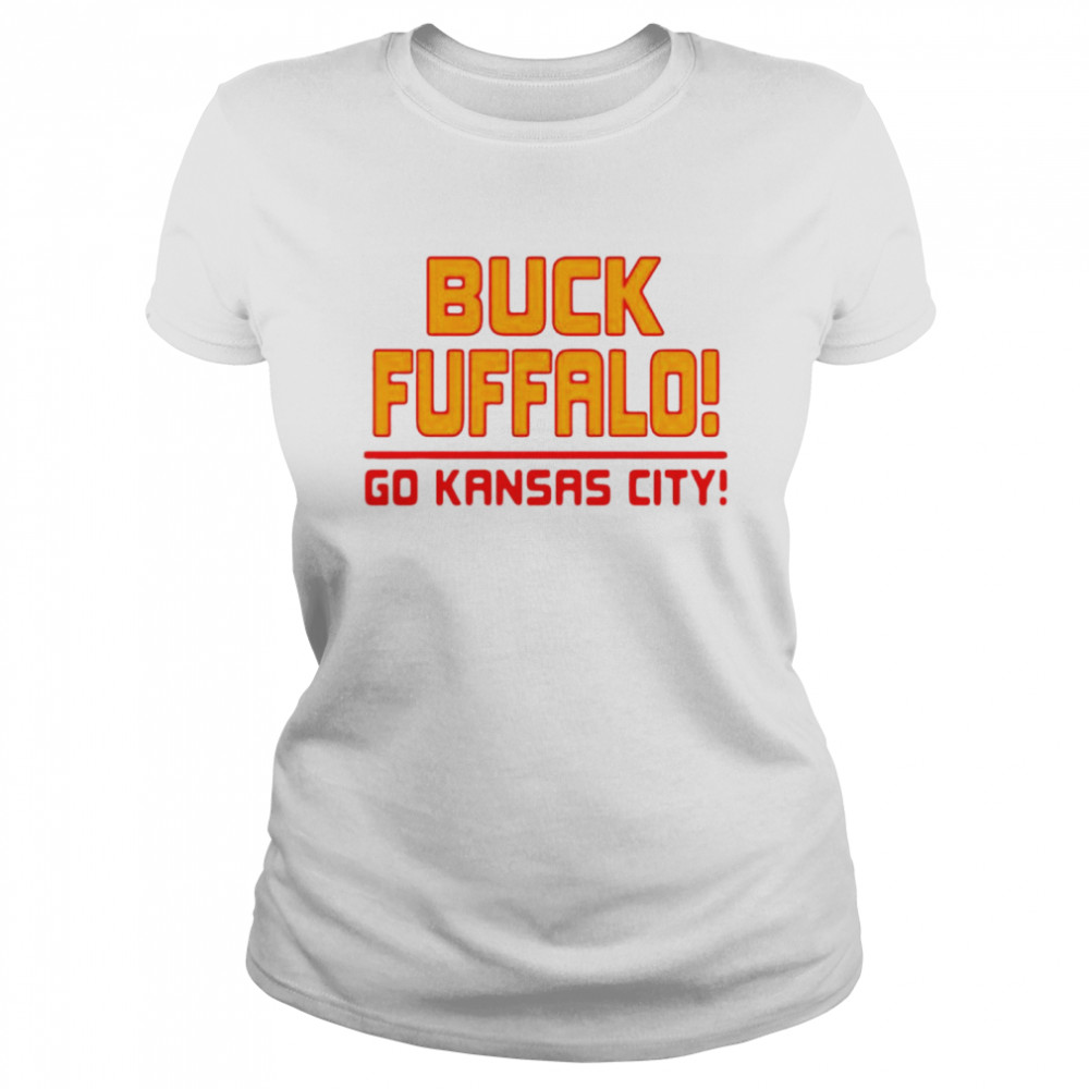 Buck Fuffalo Go Kansas City T-shirt Classic Women's T-shirt