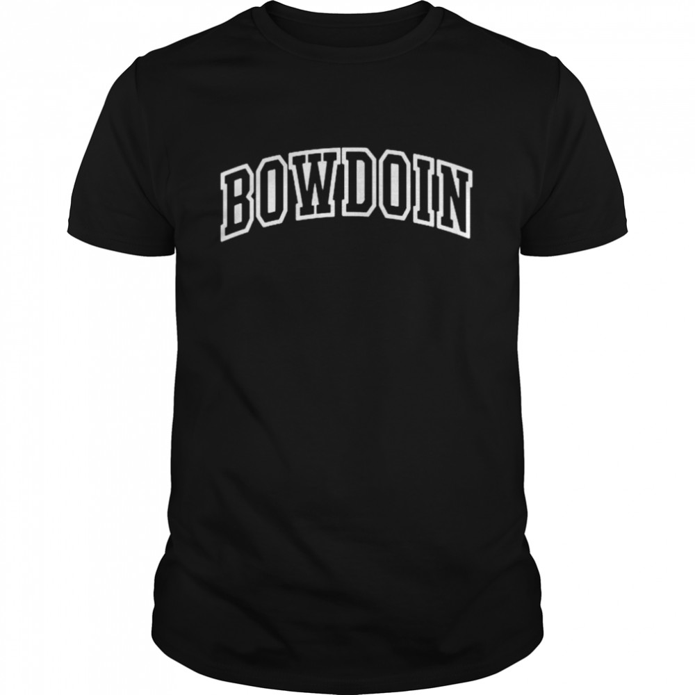basic bowdoin college shirt