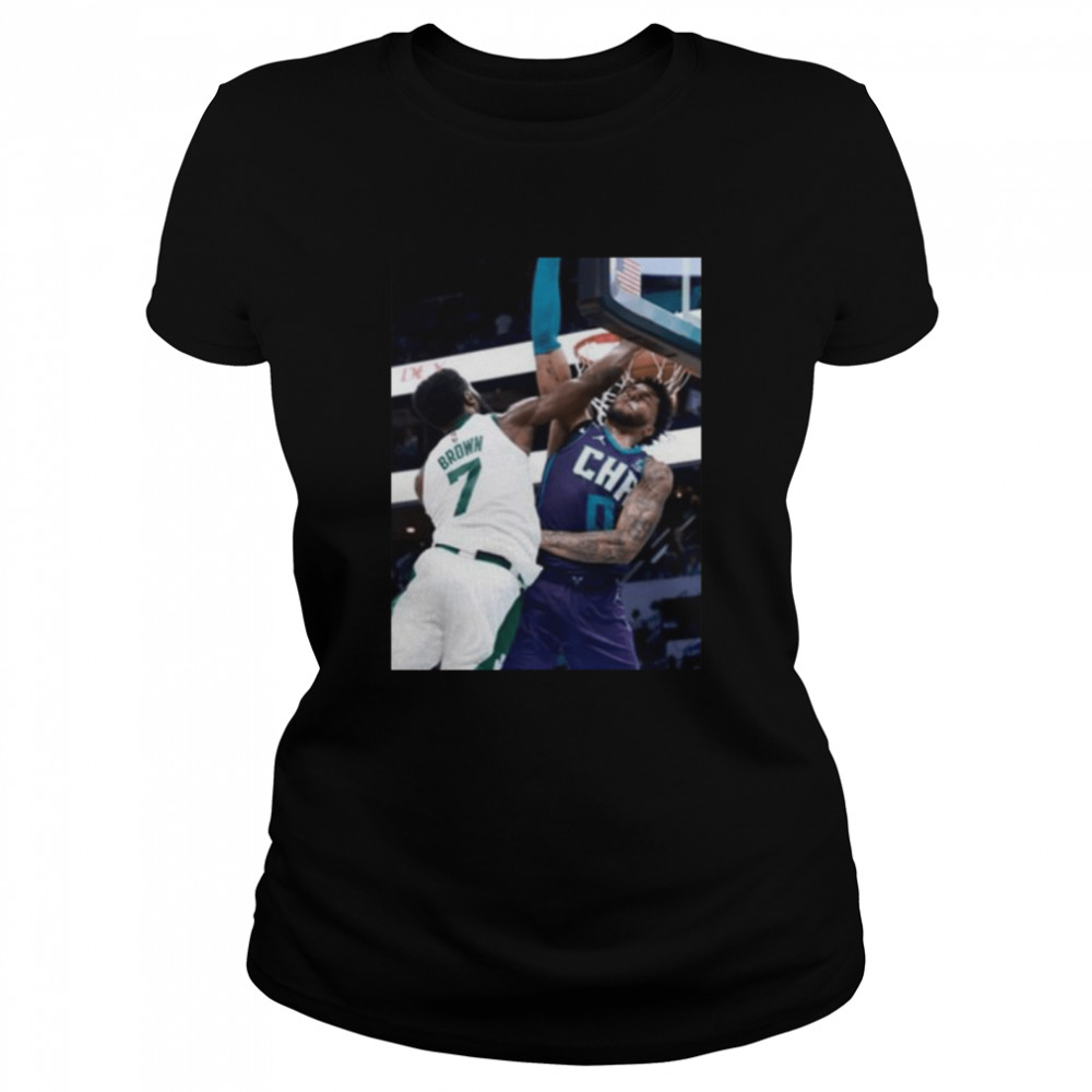 Jaylen Brown Throws It Down Classic Women's T-shirt