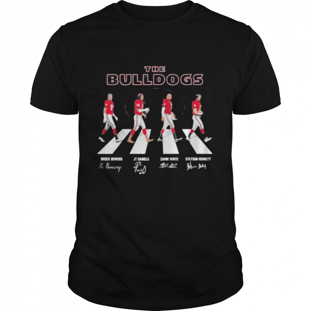 The Bulldogs Abbey Road signatures shirt Classic Men's T-shirt