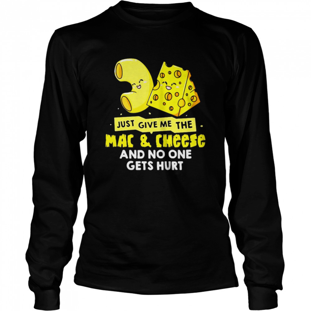 Macaroni Käse Nudeln T-shirt Long Sleeved T-shirt