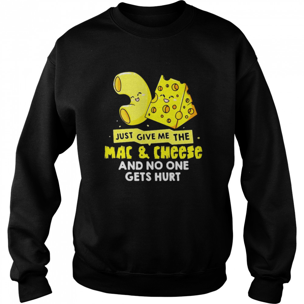 Macaroni Käse Nudeln T-shirt Unisex Sweatshirt
