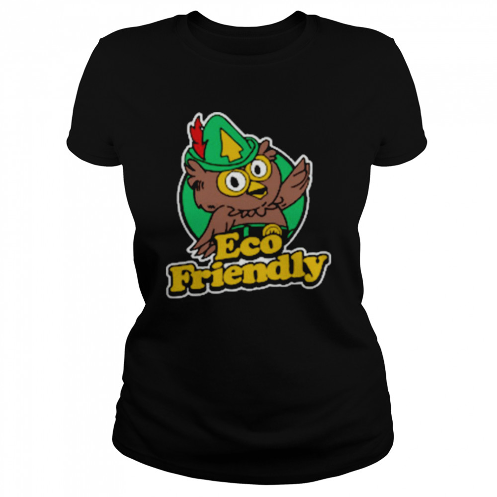 Woodsy Owl US Forest Service Eco Friendly  Classic Women's T-shirt