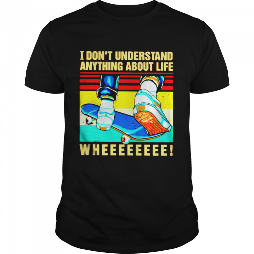 I dont understand anything about life shirt Classic Men's T-shirt