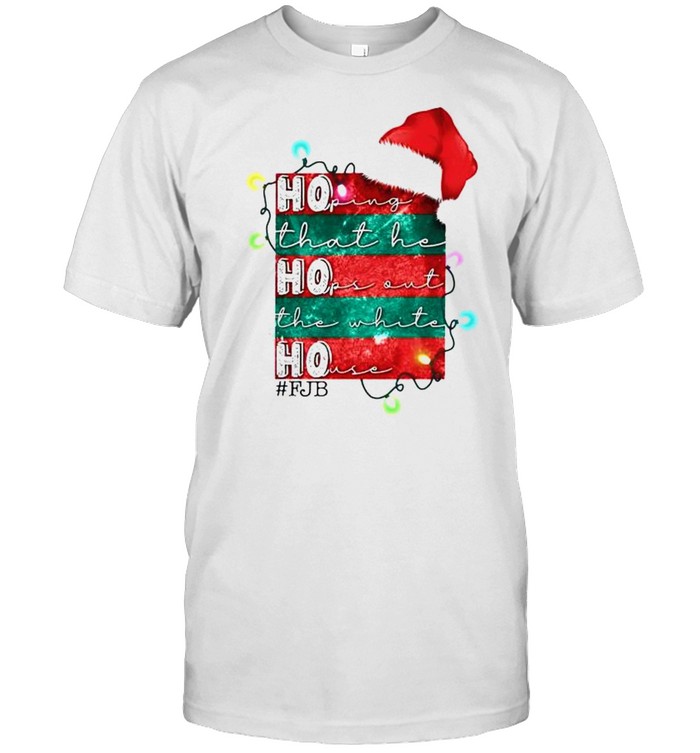 ho Ho Ho hoping that he hops out the white house shirt Classic Men's T-shirt