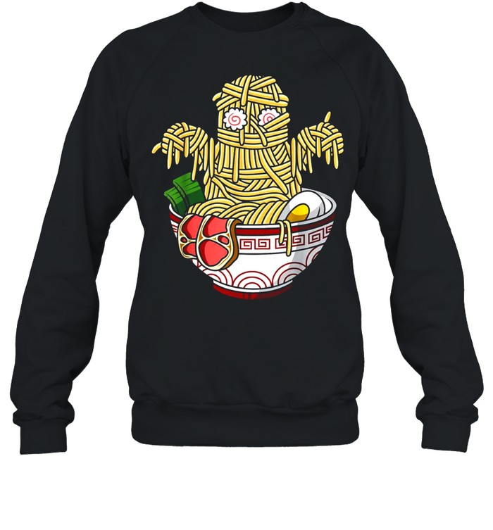 Kawaii Japanese Anime Halloween Monster Ramen Foods Unisex Sweatshirt