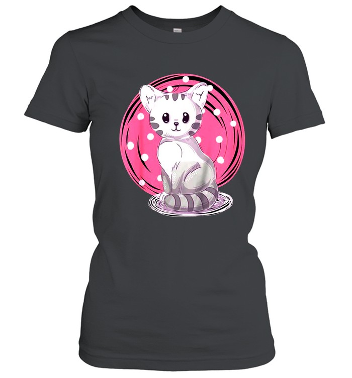 Kids Cat Kitten Kitty Girl Classic Women's T-shirt