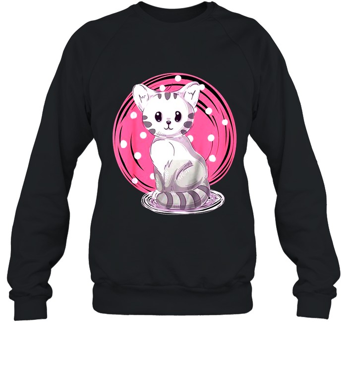 Kids Cat Kitten Kitty Girl Unisex Sweatshirt