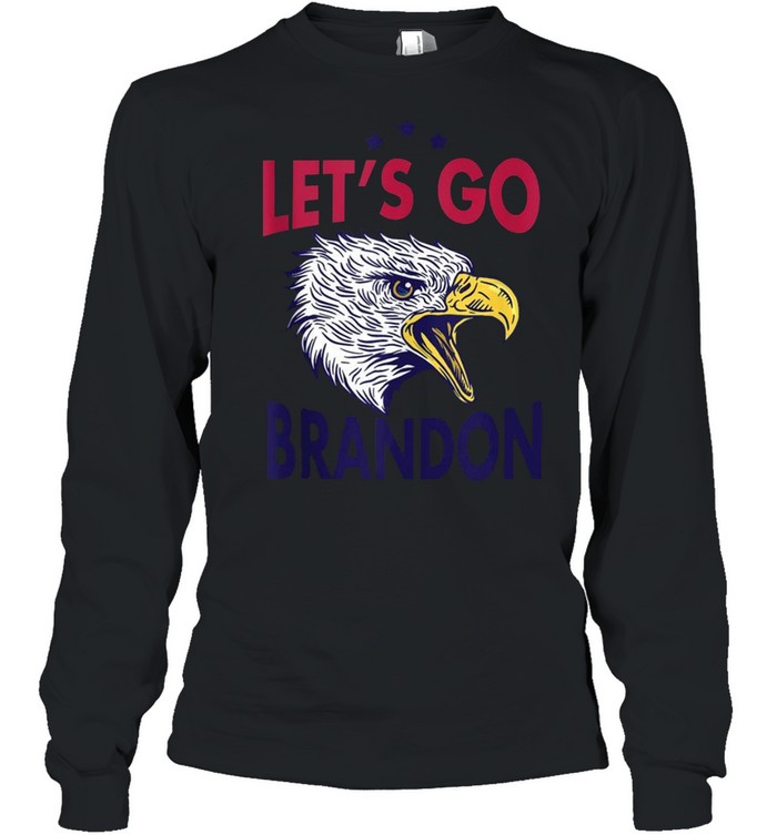 Let’s Go Brandon 2021 Vintage Eagle Letss Long Sleeved T-shirt