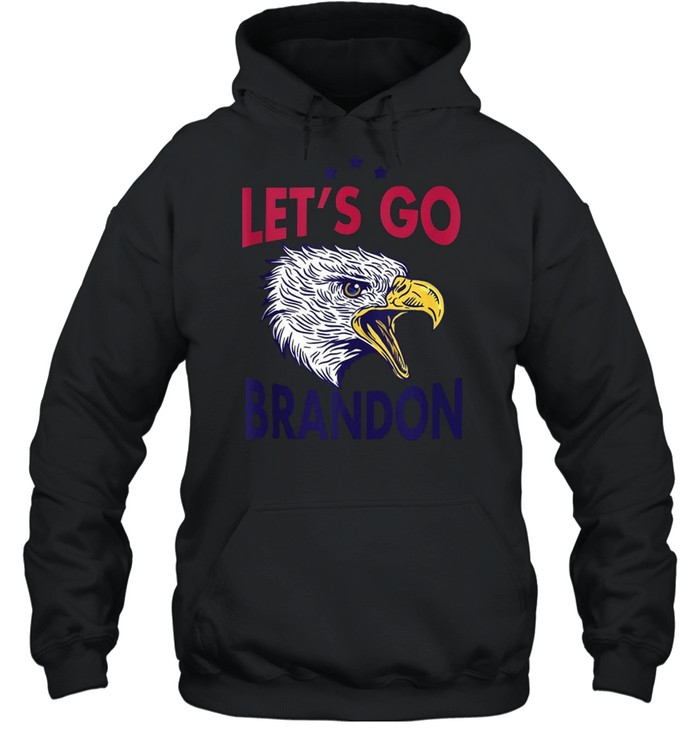 Let’s Go Brandon 2021 Vintage Eagle Letss Unisex Hoodie