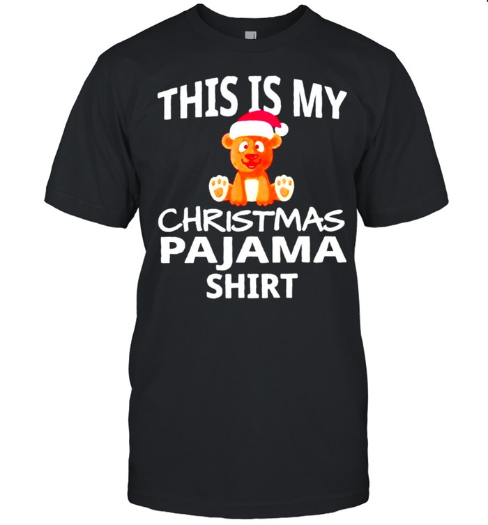 Nice bear this is my Christmas pajama shirt Classic Men's T-shirt